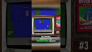 River Raid for Atari 2600 Was Inspired by SCRAMBLE as is a FAN FAVORITE! ✈️🕹️