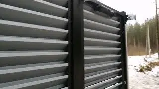 Жалюзи забор.