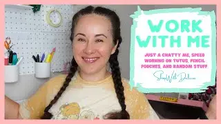 Hangout with me while I work | running my small Etsy business | work with me
