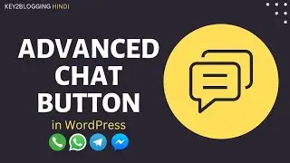 How to Add Chat button in WordPress | WhatsApp Chat button | Telegram, Call Me Chat button