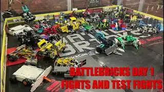 Battle Bricks BrickCon 2023 Day 1 Fights and Test Fights