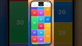SwiftUI ScrollView Custom Layout | 