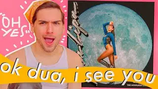 REACTING TO DUA LIPAS FUTURE NOSTALGIA MOONLIGHT EDITION (let's have a fun time...hehe) ✨🌙