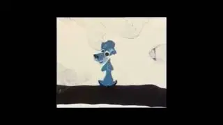 Моя новая ос. Голубой щенок