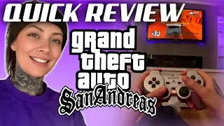 Grand Theft Auto - San Andreas Playstation 2 Game Quick review!