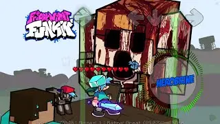 Friday Night Funkin' VS Herobrine Reborn 2 5 FULL WEEK + GIANT ALEX PART II