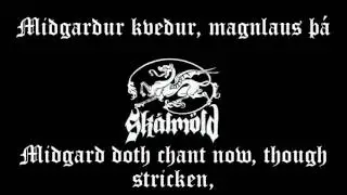 Skálmöldar Valhöll - Poetic Translation and Icelandic Lyrics