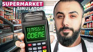 SÜPERMARKET AÇTIM! EKİPLE YENİ SUPERMARKET SIMULATOR | Barış Can