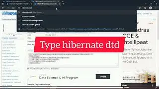 how to create maven project || how to connect database with hibernate.