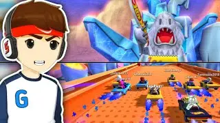 Playing New Crazy Race Map in Stumble Guys | Giga Playz