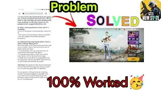 !PUBG New State *How to Solve Error for Android* Fixed in A Minute 