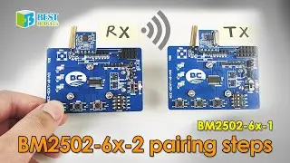 [Wireless Modules | 315/433/868/915MHz] BM2502-6x-2 pairing steps  #OOKReceiverModule