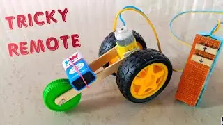 How to make Remote Toy Car 🚗| DIY |Home made Toy Car Making 💥| Simple Tricky remote car