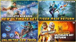 🔴 NEXT ULTIMATE SET REWARDS | TIGER M416 CANCEL | PRE ORDER EVENT LAST DAY | RETURN ULTIMATE SET 🤩