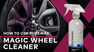 How to Deep Clean Dirty Wheels! -Purewax Magic Wheel Cleaner