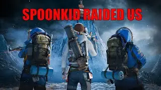 We got raided by Spoonkid and Blazed in Rust.