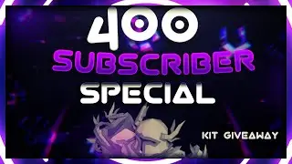 Kits Giveaway| 400 Subscriber Special | ROBLOX Bedwars