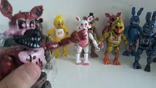 FNaF 4 Aksiyon figürleri geldi ! ( orjinal değiller 😐)