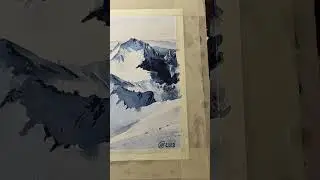 Акварель. Пейзаж.