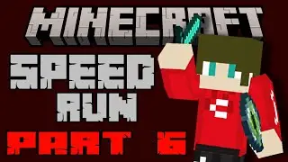 BEATING the WITHER & the ENDER DRAGON!! - MINECRAFT SPEED RUN - PART 6 (Livestream)