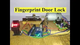 How to make Fingerprint Door Lock І DIY І at home