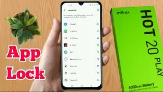 how to lock app in infinix hot 20 play | infinix hot 20 play me app lock kaise kare