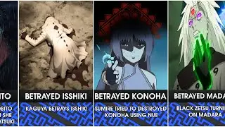 Greatest Betrayals in Naruto/Boruto