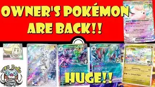 Owner's Pokémon are BACK in the TCG! Lillie's Clefairy! (BIGGEST Pokémon TCG News of the Year)