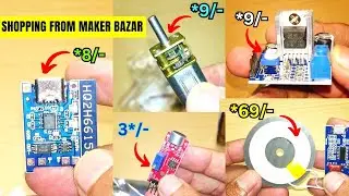 Unboxing of Electronic Components Purchased from Makerbazar | A Quick Review
