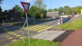 Verkeerssituatie Krusemanlaan Heerhugowaard B6 tegenstrijdig.