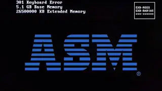 System Failed Boot Screen