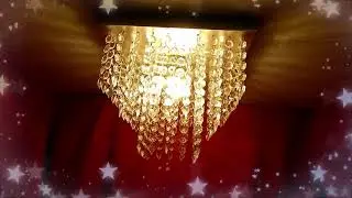 Aprenda fazer um lustre de cristal super fácil