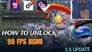 90 FPS Best GFX TOOL For Bgmi/Pubg | New 3.5 Update | How To Unlock 90 Fps In PUBG/ BGMI 🔥✔️