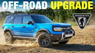 FIRST LOOK: 2025 Ford Bronco Sport Gets the Sasquatch Treatment | New Updates & More