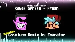 Kawai Sprite - Fresh (Emanator Chiptune Remix) [Friday Night Funkin'] [REMASTERED]