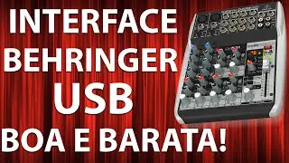 Behringer Xenyx QX1002USB - Review da mesa de som com interface USB