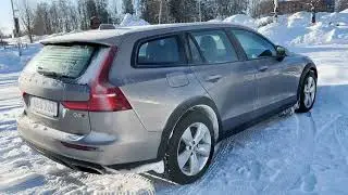 Northern Sweden Adventures in a Volvo V60 Wagon