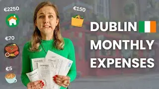 Cost of Living in Dublin in 2026 - How much do we REALLY spend in a month in Ireland? 💰 