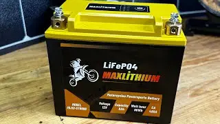 LifePO4 Powersports Battery with Smart BMS