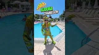 Karma Chameleon Dance! #busybee #dance #insta360 #crazydudepaul #corfu