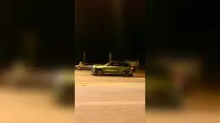 Trackhawk Fly By at Car Meet