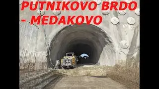 KORIDOR 5C Putnikovo Brdo – Medako Završen iskop lijeve tunelske cijevi tunela Hrastik dužine 100 m