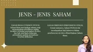 Saham dan Penilaian Harga Saham