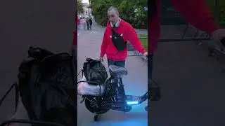 счастливый обладатель электровелосипеда Dimax Monster Pro. 🫠🎆🔥