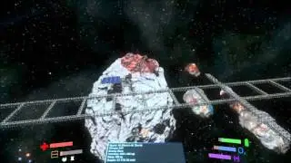 Space Engineers - Terran Battle cruiser Ep 1