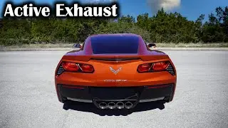 2015 C7 Corvette Z51 Stock Exhaust