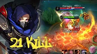 Aldous _Emblem tank_21 Kill _Mobile legends