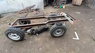Classic mini tractor. Frame.