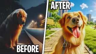 Abandoned Dog was RESCUED from the side of road...