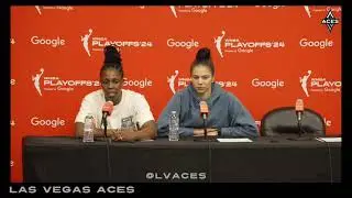 Las Vegas Aces vs New York Liberty Postgame Conference
